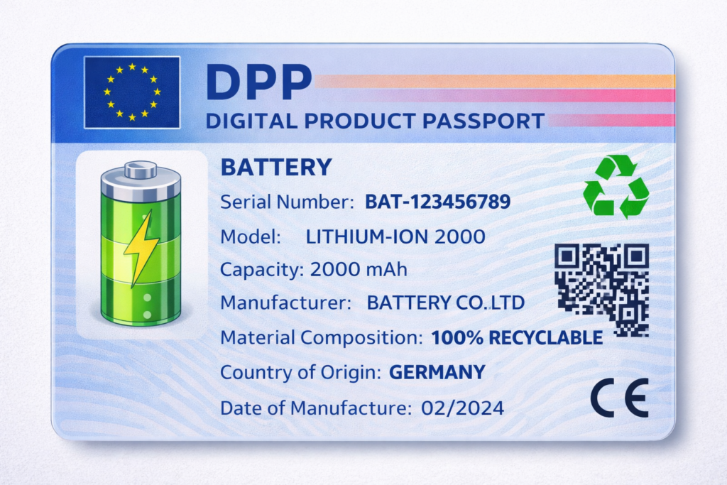 Parody of a Digital Product Passport of a Battery